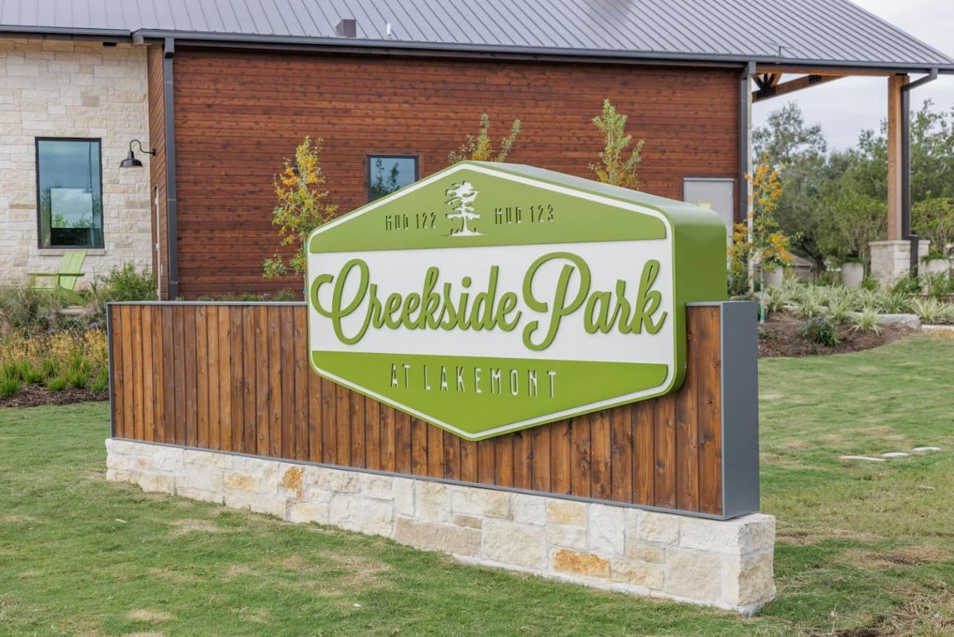 0CreeksideParkSign